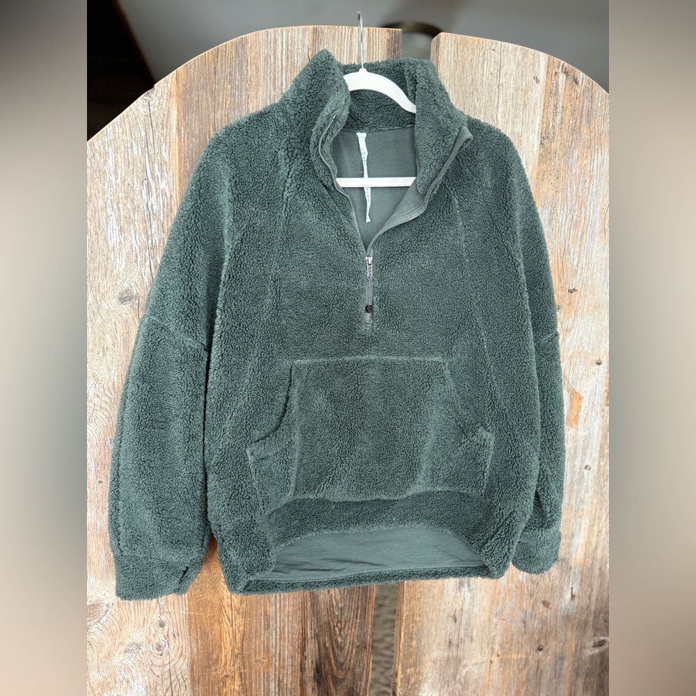 Women’s Lululemon Green Fleece Sherpa